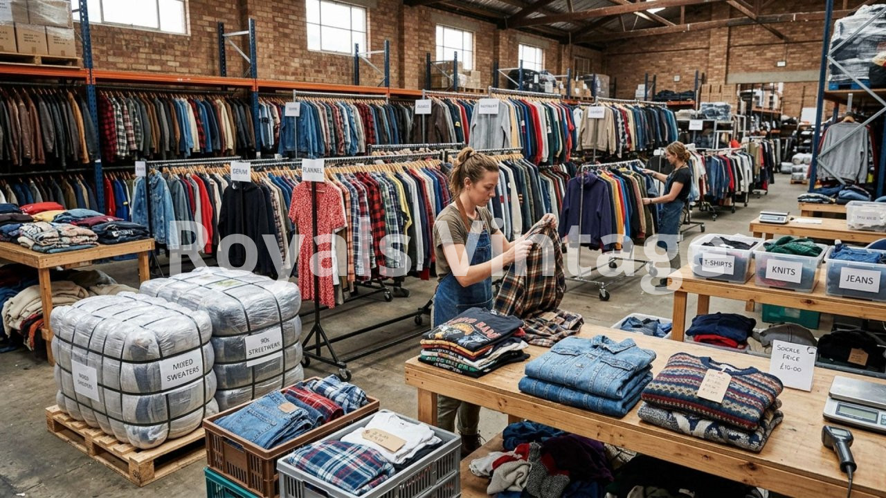 Wholesale Vintage Clothing: Bundle Types, Categories and Resale Potential