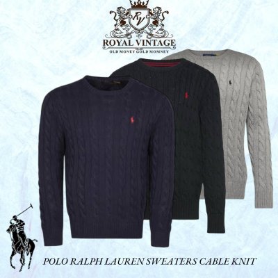 POLO RALPH LAUREN SWEATERS CABLE KNIT