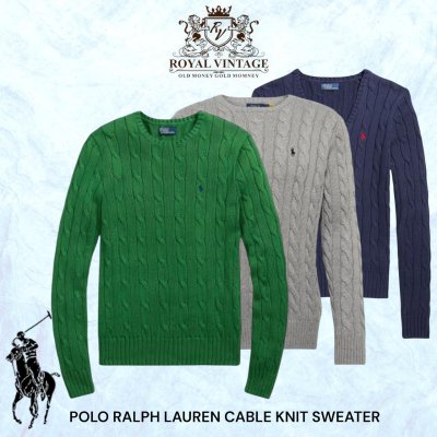 POLO RALPH LAUREN CABLE KNITS