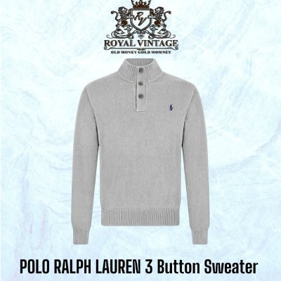 3 BUTTON SWEATERS