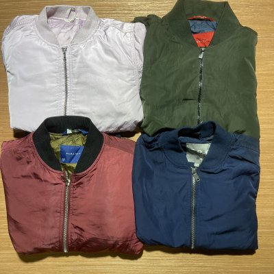 Wholesale Vintage Bomber Jacket Lot | 10pcs 50pcs 100pcs Available | MA1 Y2K Streetwear Jackets | RoyalsVintage